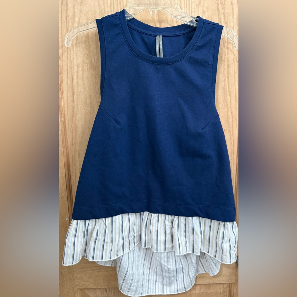 Anthropologie Open Back Twofer Tank